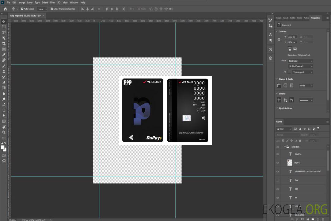 Inde OUI Bank POP Club RuPay carte de crédit verticale template Inde OUI Bank POP Club RuPay carte de crédit verticale template